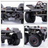 Радиоуправляемая модель для трофи Yikong 6101 1/10 Defender 6X6 RTR (цвет черный)