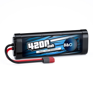 Аккумулятор B&C NiMH 6-Cells 4200 MAH 7.2V, T-Plug