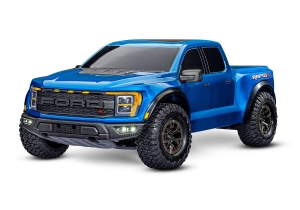 Радиоуправляемый шорт-корс Traxxas Raptor FORD F-150 TRUCK R™ 1:10 4WD (синий, светотехника)