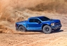 Радиоуправляемый шорт-корс Traxxas Raptor FORD F-150 TRUCK R™ 1:10 4WD (синий, светотехника)