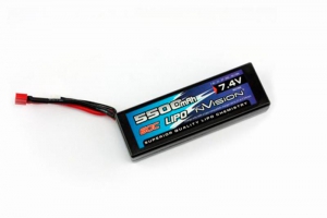 nVision Li-pol 7.4V 5500mAh, 60C, 2s1p, Deans T-Plug