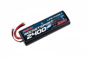 Team Orion 7.4V 2400mAh, 25C, 2s1p, Venom Uni Plug