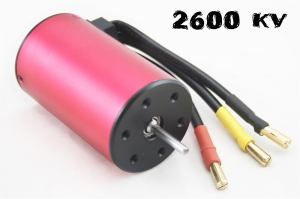 Бесколлекторный двигатель 2600KV (3660) для моделей 1/10, 1/8