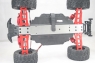 C2305 Рычаги капролоновые Derb для Remo Hobby Mmax, EX3 1/10 (цвет красный)