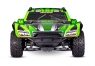 Радиоуправляемая модель шорт-корса Traxxas Maxx Slash 1:10 4WD 6S Brushless RTR c аппаратурой TQi™ 2.4 GHz TSM (цвет зеленый)