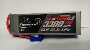 Аккумулятор Форсаж Graphene 2.0 6S 3300mAh 70C