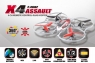 Радиоуправляемый квадрокоптер X4 4CH quadcopter with 6AXIS GYRO