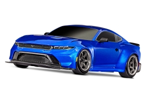 Радиоуправляемая модель для дрифта Traxxas 4-Tec® Ford Mustang 1:10 RWD RTR TQi™ 2.4 GHz TSM (цвет синий)