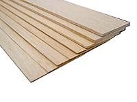 Бальза лист, 80-120kgs/cbm, 1000x100x4 Synhong