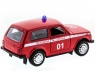 Машина "АВТОПАНОРАМА" инерц. ВАЗ 2121 1/50, в/к 12*7*5,5 см, красная