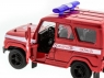 Машина "АВТОПАНОРАМА" инерц. УАЗ-469 (пожарная) 1/50, в/к 12*7*5,5 см