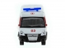 Машина "АВТОПАНОРАМА" инерц. "ГАЗель" (скорая) 1/50, в/к 14,5*8*5,5 см