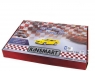 Машина Kinsmart 1:38 Ford Mustang GT с полосками инерция (1/12шт.) б/к
