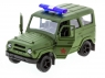 Машина "АВТОПАНОРАМА" инерц. УАЗ (армия) 1/50, в/к 12*7*5,5 см