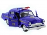 Машина "АВТОПАНОРАМА" инерц. ГАЗ-21 (милиция) 1/43, в/к 14*7*5,5 см