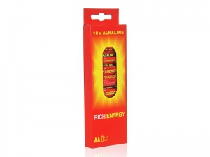 Батарейка Rich Energy AA LR6 Alkaline, (1 шт)
