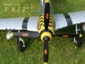 Р/У самолет Top RC P-51D (желтая раскраска) 750мм PNP