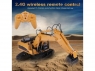 Радиоуправляемый экскаватор HUI NA TOYS масштаб 1:14 2.4G - HN1350