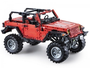 Радиоуправляемый конструктор CADA deTech Jeep Wrangler (1941 деталь)