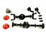 Корпуса мостов WPL 4x4, металл для моделей B-14, B-24, C-14, C-24