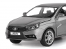 Машина "АВТОПАНОРАМА" LADA VESTA седан, 1/24,  серый, свет. звук. эффекты, в/к 24,5*12,5*10,5 см