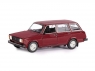 Машина "АВТОПАНОРАМА" ВАЗ 2104, 1/24, бордовый, инерция, в/к  24,5*12,5*10,5 см
