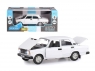 Машина "АВТОПАНОРАМА" ВАЗ 2107, 1/24, белый, инерция, в/к 24,5*12,5*10,5 см