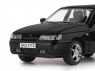 Машина "АВТОПАНОРАМА" ВАЗ 2112, 1/22, черный, инерция, в/к 24,5*12,5*10,5 см