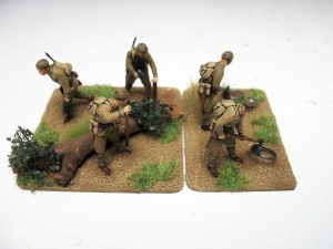Сборные солдатики ZVEZDA Советские саперы, 1/72