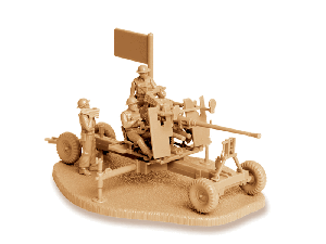 Сборные солдатики ZVEZDA Британкское 40-мм зенитное орудие "Бофорс", 1/72