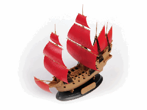 Сборная модель ZVEZDA Галеон "Секрет" (Алые паруса) (сборка без клея), 1/350
