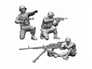 Сборная модель ZVEZDA Советский пулемёт "Утёс", 1/72