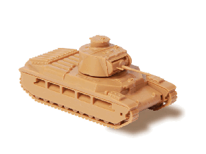 Сборная модель ZVEZDA Британский средний танк "Матильда II", 1/100