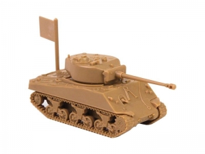 Сборная модель ZVEZDA Американский средний танк "Шерман" М4А2, 1/100