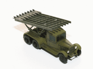 Сборная модель ZVEZDA БМ-13 "Катюша", 1/100
