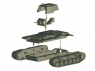 Сборная модель ZVEZDA Советский танк КВ-1 с пушкой Ф32, 1/100