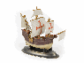 Сборная модель ZVEZDA Флагманский корабль Христофора Колумба "Санта-Мария", 1/350
