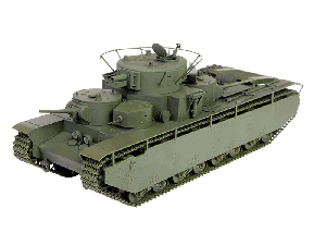 Сборная модель ZVEZDA Советский тяжелый танк Т-35, 1/35