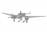 Сборная модель ZVEZDA Пикирующий бомбардировщик Пе-2, 1/48