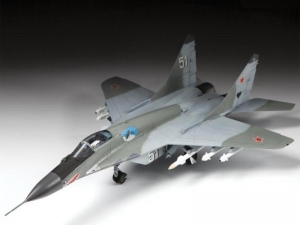Сборная модель ZVEZDA Российский истребитель МиГ-29 (9-13), подарочный набор, 1/72