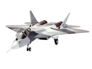 Сборная модель ZVEZDA Российский истребитель пятого поколения Су-50 (Т-50), подарочный набор, 1/72