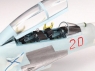 Сборная модель ZVEZDA Российский учебно-боевой самолёт Су-27УБ, 1/72