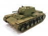 Сборная модель ZVEZDA Советский тяжелый танк образца 1940 г. с пушкой Л-11 КВ-1, под. набор, 1/35