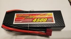 Аккумулятор Dinogy 2S 7,4v 4500mAh 30C (Жесткий корпус)