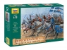 Сборные солдатики ZVEZDA Французские рыцари XV в., 1/72