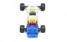 Трагги Losi 1/18 Mini-T 2.0 2WD Stadium Truck Brushed RTR (синий)