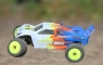Трагги Losi 1/18 Mini-T 2.0 2WD Stadium Truck Brushed RTR (синий)