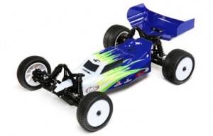 Багги Losi 1:16 Mini-B Brushed RTR 2WD (синий/белый)