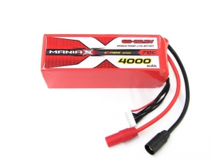 Аккумулятор LiPo ManiaX 6S 4000mAh 70C