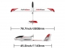 Радиоуправляемый планер Volantex RC Ranger 2000мм KIT
